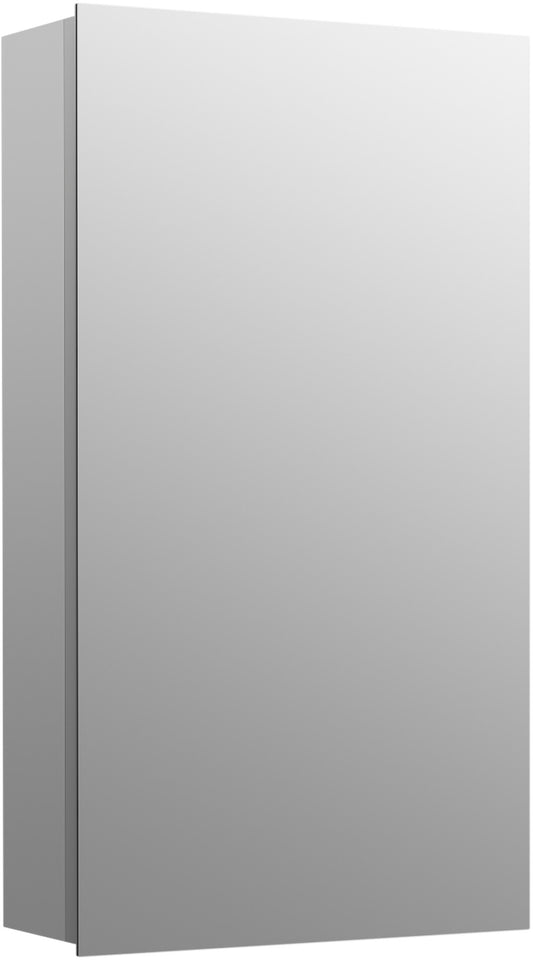 KOHLER Embark Medicine Cabinet, Deep Rectangular Storage with Adjustable Shelves and Mirrored Door, 15" x 26"