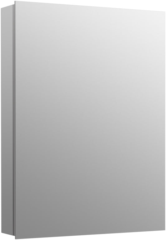 Kohler 55062-NA Embark Slim Medicine Cabinet Mirror, Adjustable Shelves with Mirrored Door, 20 in. W x 26 in. H