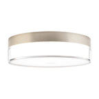 WAC Lighting Twist-N-Lite 9 Inch Flush Mount Twist-N-Lite - FM-240209-CS-BN - Modern Contemporary