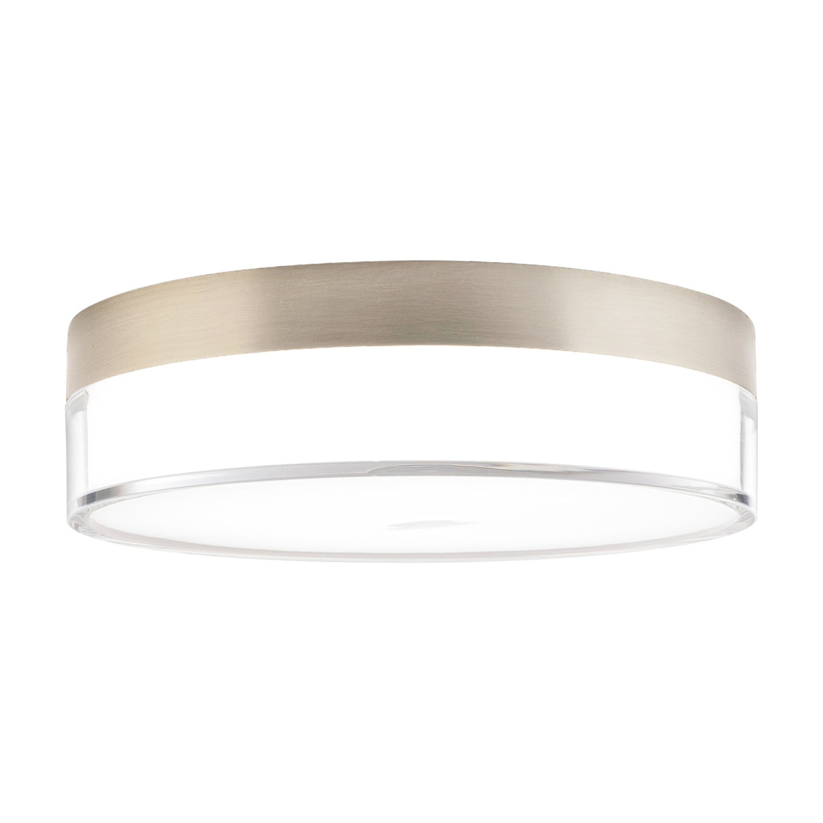 WAC Lighting Twist-N-Lite 9 Inch Flush Mount Twist-N-Lite - FM-240209-CS-BN - Modern Contemporary