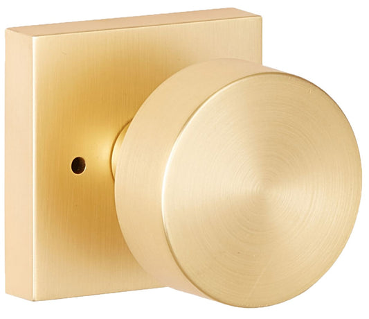 Sure-Loc Zh102-Sq Zurich Privacy Door Knob Set - Brass