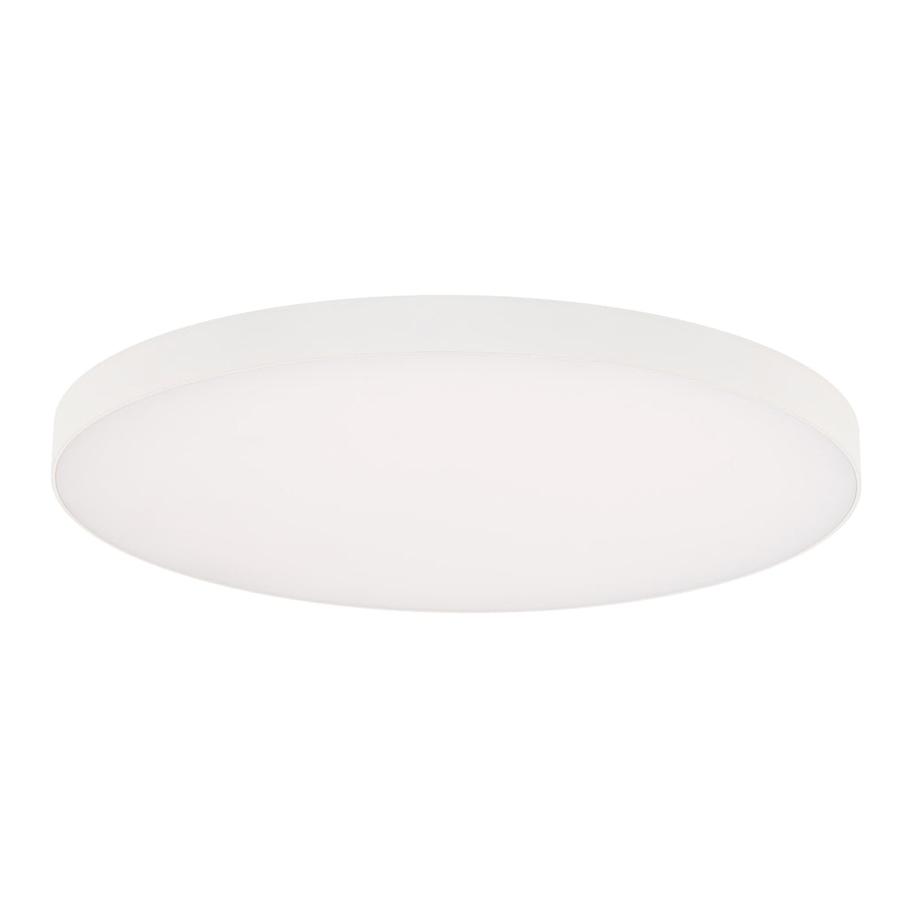 WAC Lighting FM-240512-9CS-WT Edgeless Round LED 12 Inch White Flush Mount - *Lighting & Electrical