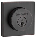 Halifax Square Rose Single Cylinder Deadbolt SmartKey with 6AL Latch