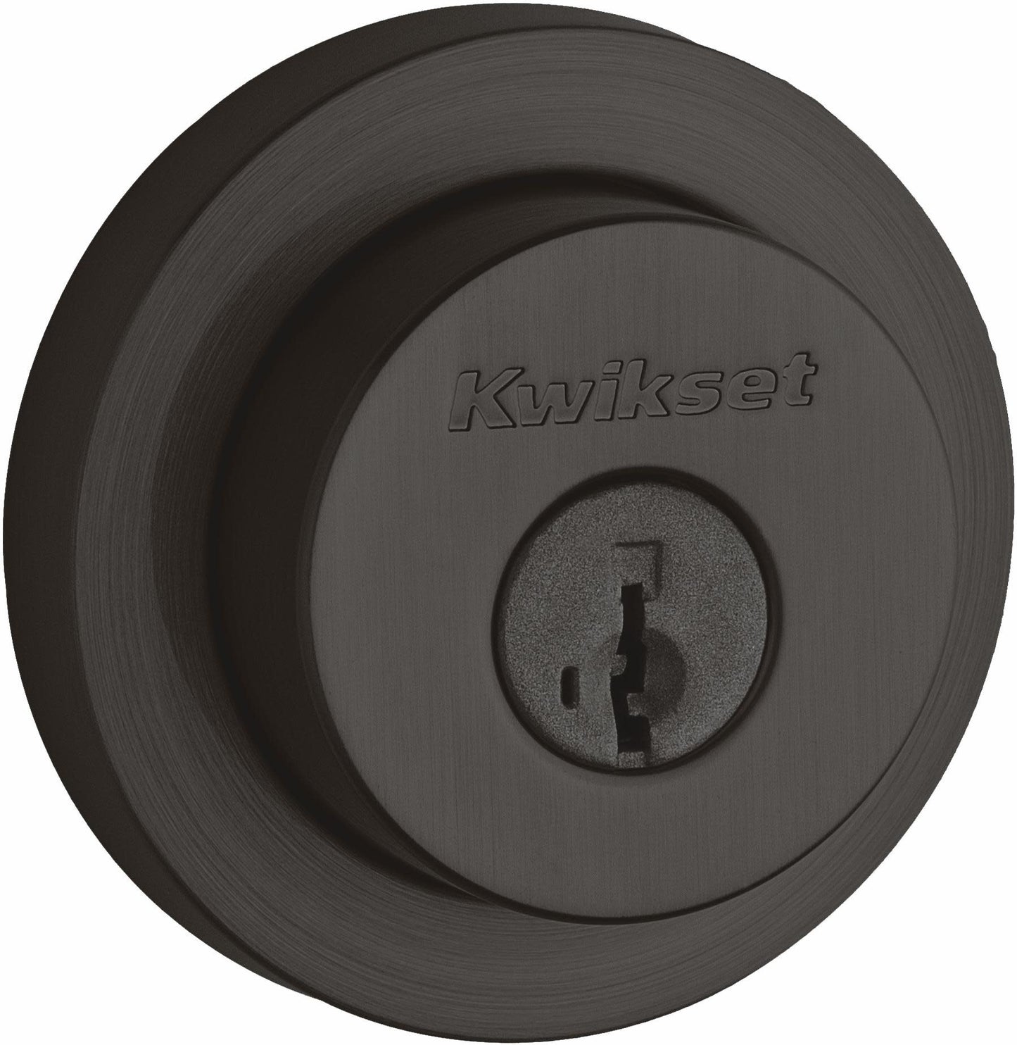 Kwikset 158RDT-S.STRKP Milan Single Cylinder Keyed Entry Deadbolt Venetian Bronze