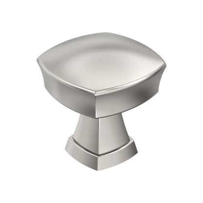10 Amerock BP11287 Stature 1-1/4 Inch Square Cabinet Knob Polished Nickel Cabinet Hardware Knobs Square