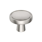 Amerock BP36857-D Destine 1-3/8 Inch Mushroom Cabinet Knob Polished Nickel