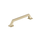Exceed 6-5/16 in. (160mm) Modern Golden Champagne Arch Cabinet Pull