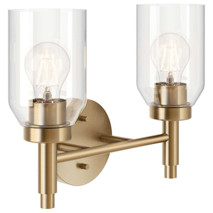 Kichler Lighting Madden 14 Inch Bath Vanity Light Madden - 55184CPZ - Modern Contemporary