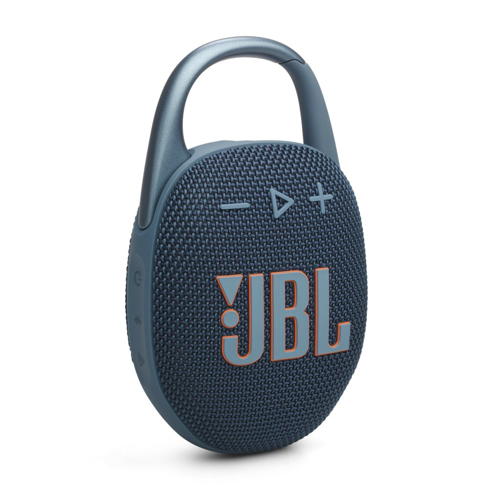 No Cord JBL - Clip 5 Portable Bluetooth Speaker - Blue