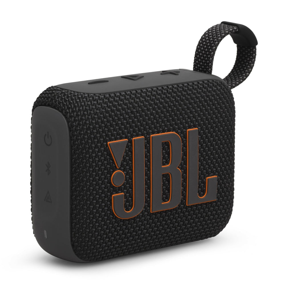 No Cord JBL - Go 4 Portable Bluetooth Speaker - 2024 - Black