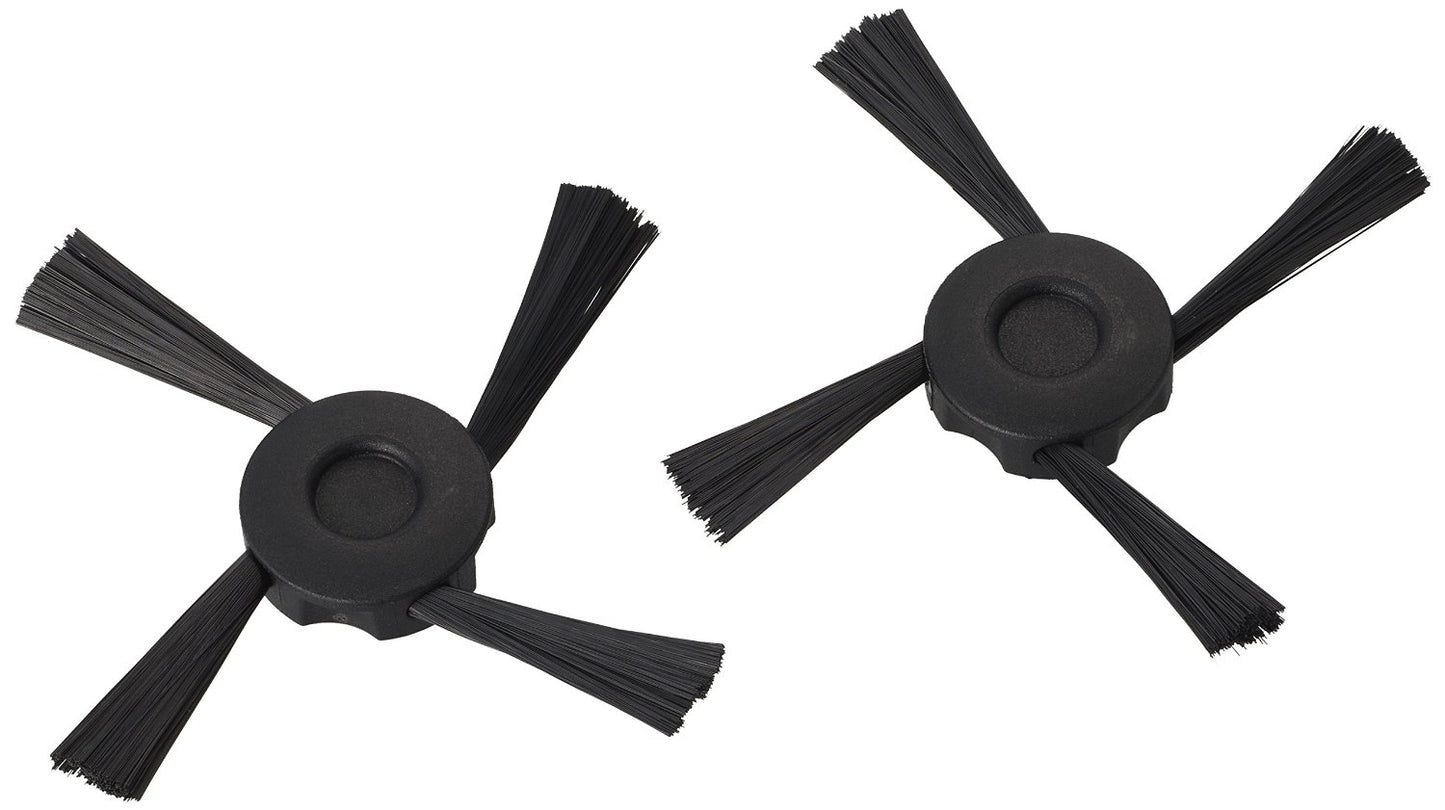 Cepillos laterales BotVac para aspiradoras Neato Robotics BotVac70E y BotVac75 (paquete de 2) - Negro