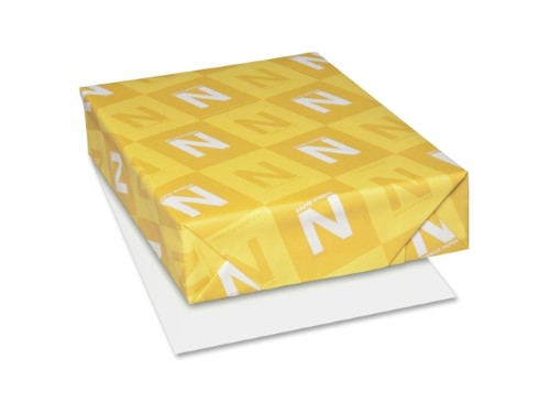 Neenah CAPITOL BOND Inkjet Laser Bond Paper - 30% Recycled Letter - 8 1/2 X 11 - 24 Lb Basis Weight - Light Cockle - 500 / Ream - White