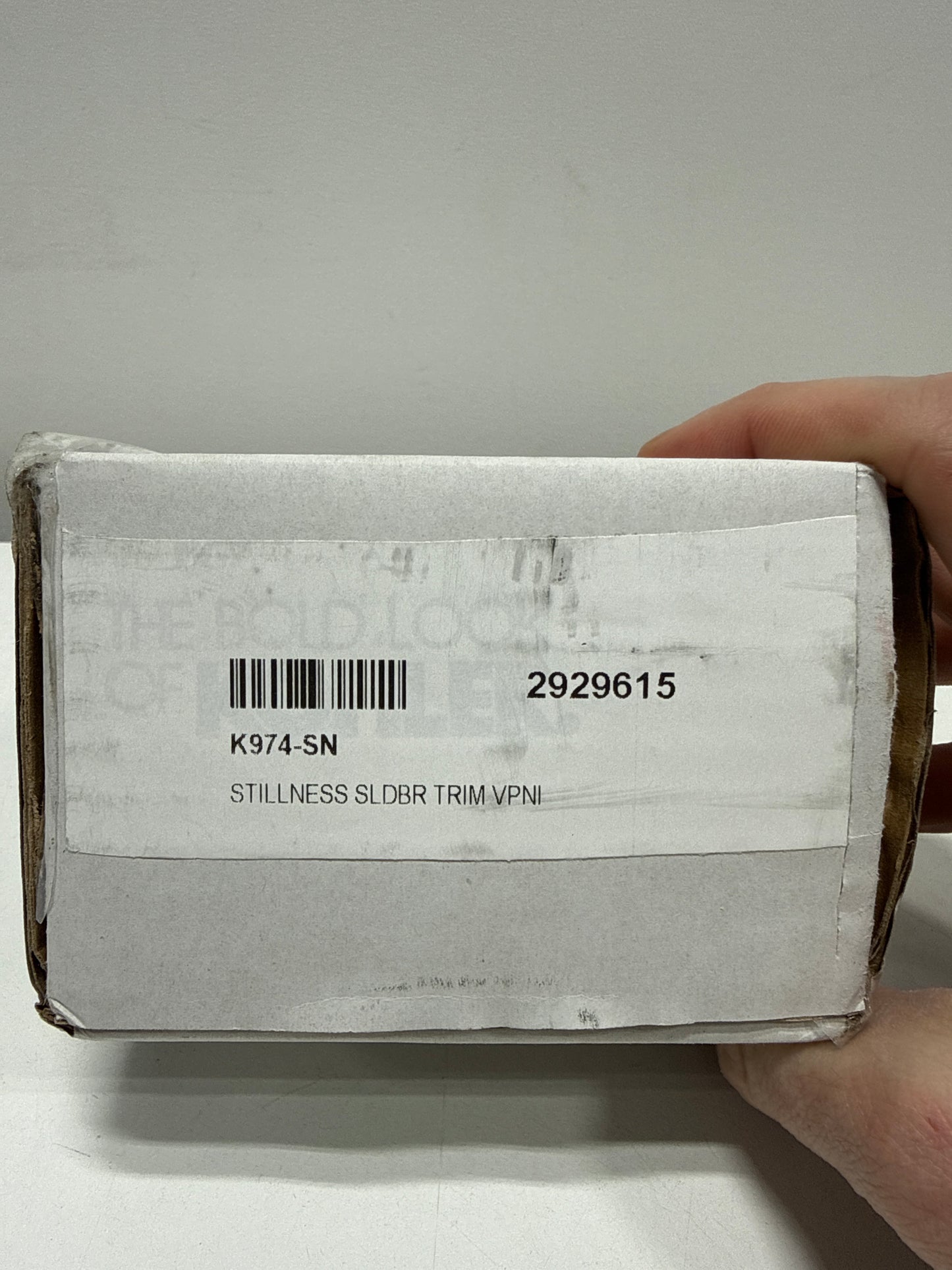 KOHLER Stillness Purist Slidebar Trim Kit polished nickel