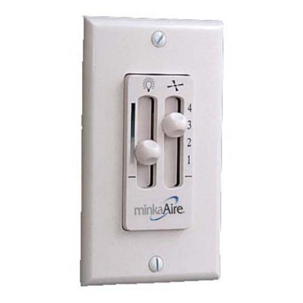 Minka Aire Wall Mounted Remote Control for Light Fan WC106-WH in White - *Lighting & Electrical