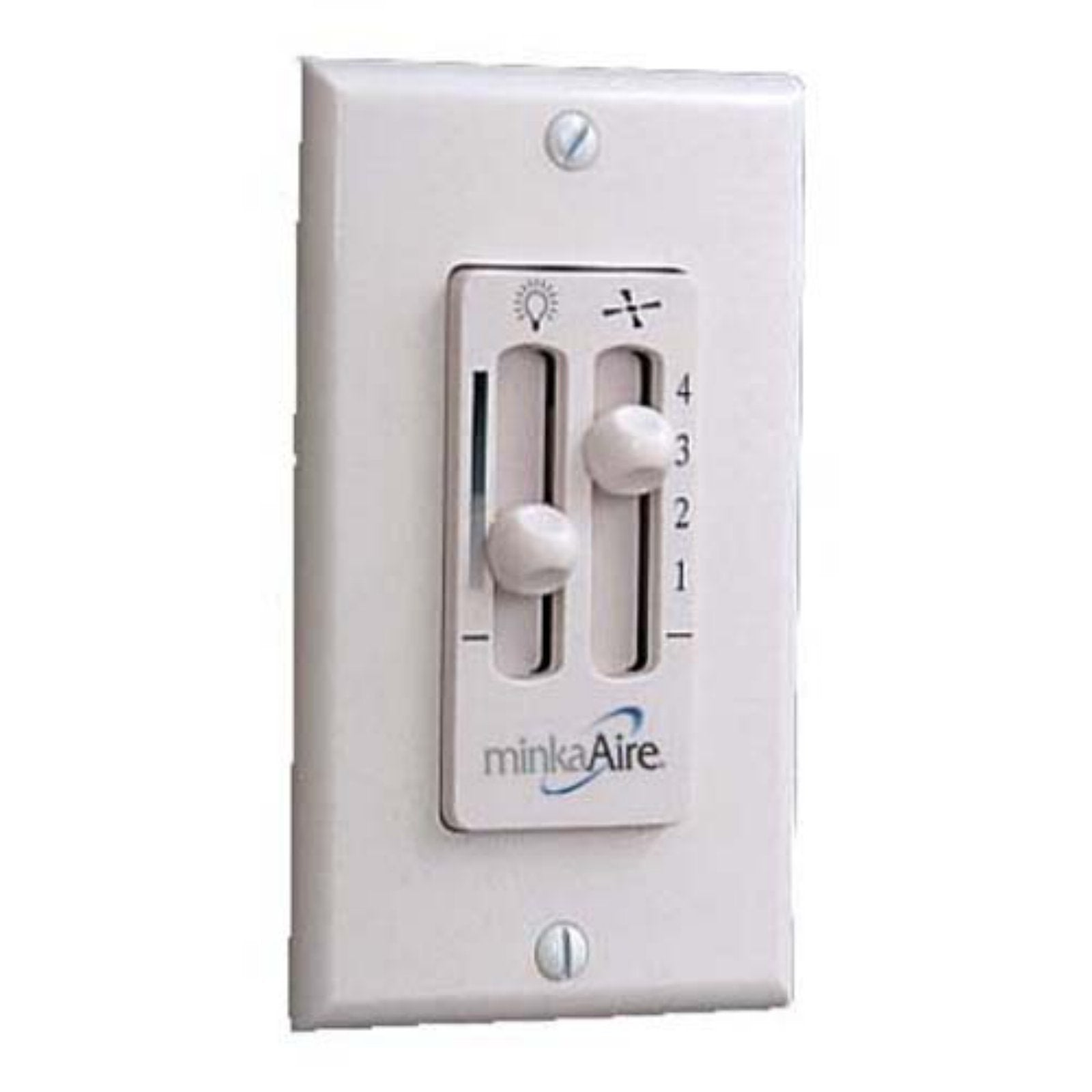 Minka Aire Wall Mounted Remote Control for Light Fan WC106-WH in White - *Lighting & Electrical