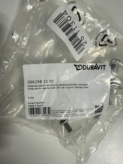 Duravit Durastyle Toilet Seat Hinges 0061981000