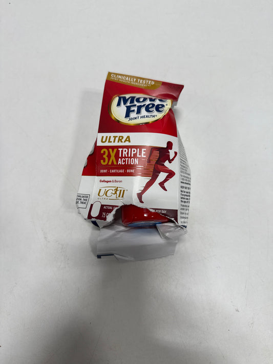 See Desc Move Free Type II Collagen Boron & HA Ultra Triple Action Tablets Move Free (75 Count in a Bottle)