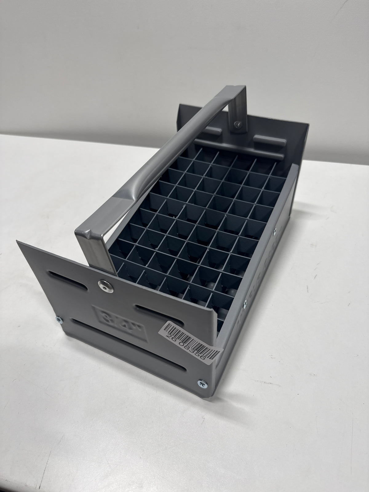 Plastic Caddy 3/4 Size 66 Pc Capacity (13-1/4 X 7-7/8 X 6-1/2 ) Grey N70175