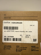 Emtek KIL Helios Lever, Square Rosette, RH, US26 SKU: 5122HLORHUS26