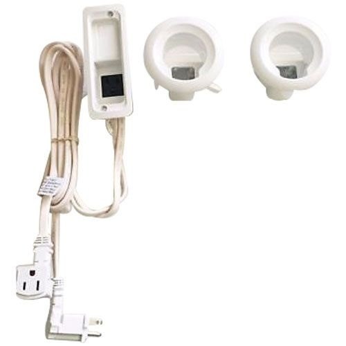 Legrand in-Wall Soundbar Power Kit GSK801 White - *TV & Home Theater