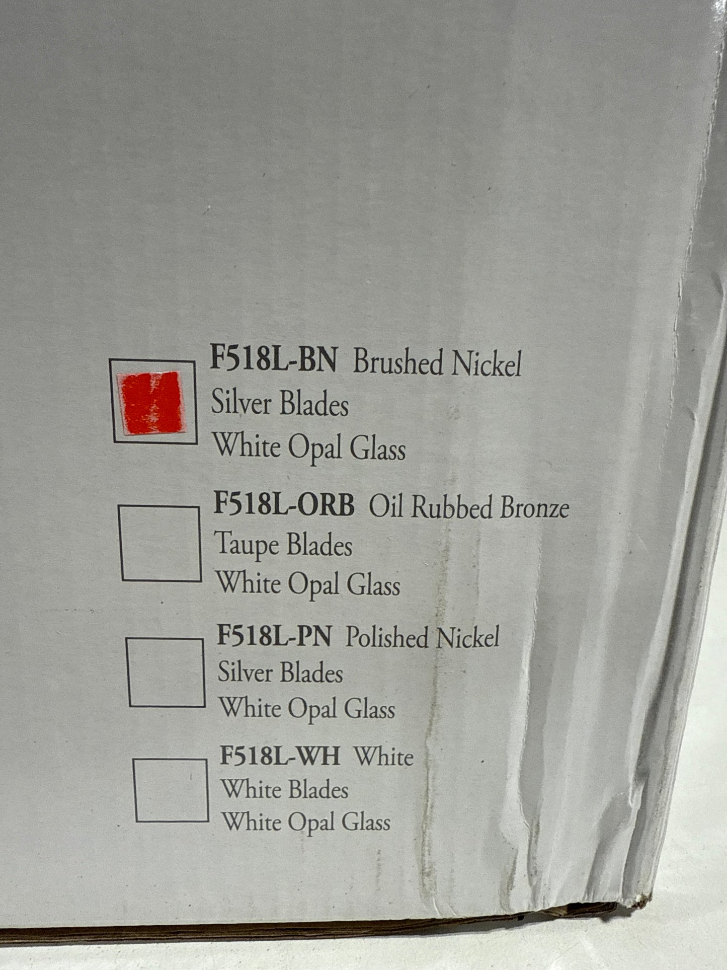 Minka Aire Concept 44 Inch Flush Mount Fan with Light Kit Concept - F518L-BN - Modern Contemporary