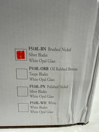 Minka Aire Concept 44 Inch Flush Mount Fan with Light Kit Concept - F518L-BN - Modern Contemporary