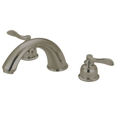 Scratch Kingston Brass KB8368NFL NuWave French Roman Tub Faucet, Brushed Nickel - Kingston Brass KB8368NFL