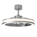 Artika Edwin 25’’’ LED Chandelier Ceiling Fan Fandelier Silver - *Lighting & Electrical