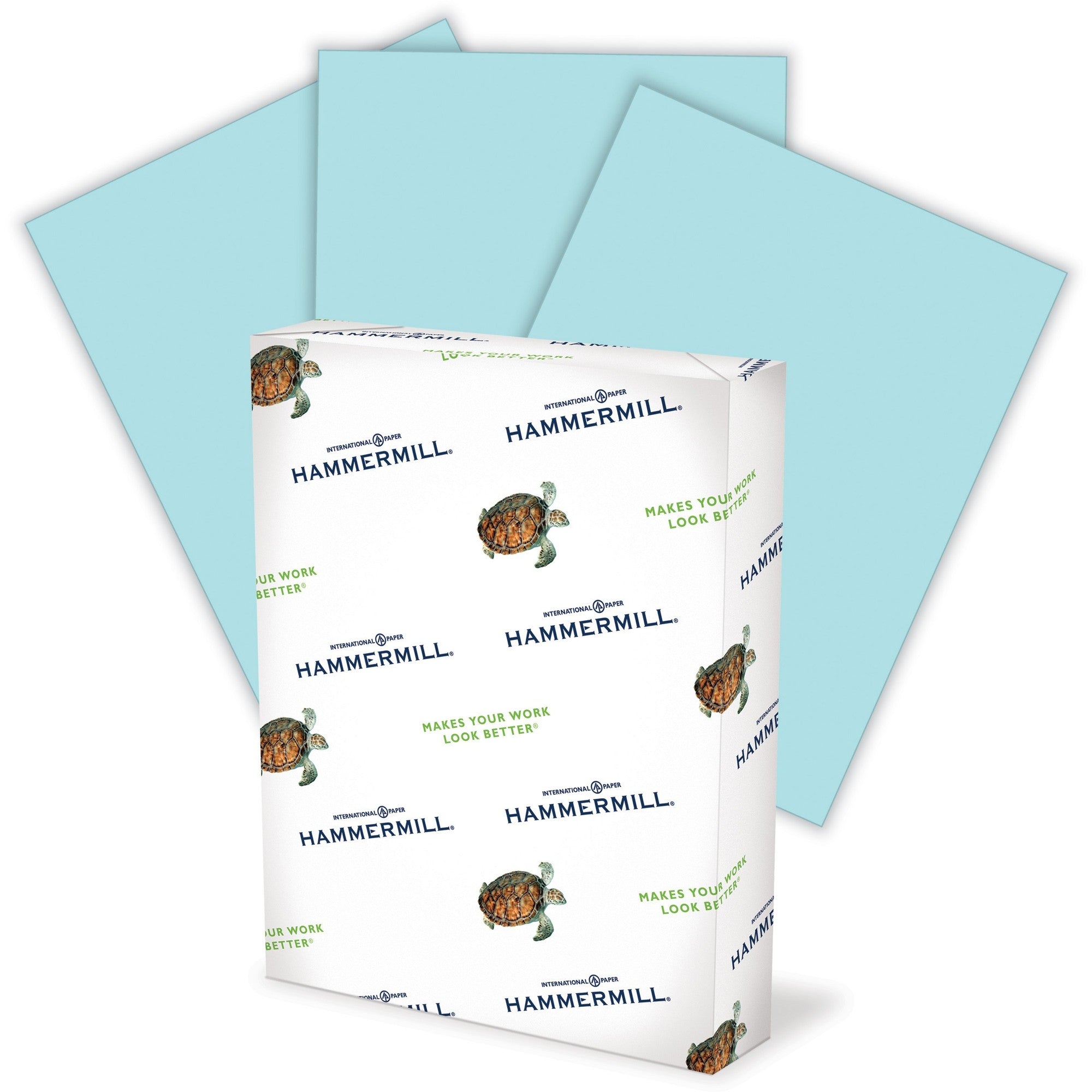 Multipurpose Color Paper- 24lb- 8.5 in. X 11 in.- 500 Sht per ream Blue - *Computers & Office