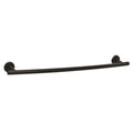Amerock BH26544MB | Matte Black Towel Bar | 24 in (610 mm) Towel Rack | Arrondi | Bathroom Towel Holder | Bathroom Hardware | Bath Accessories