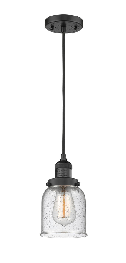 Innovations 201C-BK-G54 1 Light Mini Pendant, Matte Black