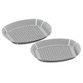 2 x Linkfair Stainless Steel BBQ Baskets,