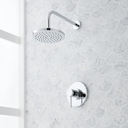 Signature Hardware 483905 Lexia Pressure Balance Shower Set - Less Rough in Chrome Showers Shower Only Pressure Balanced