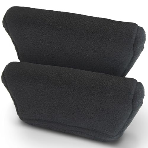 Vive Fleece Crutch Pads (2 Pieces) - Padding for Underarm Armpits (Hand Grips Not Included)