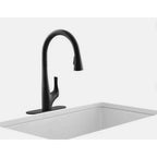 Kohler Bevin Pull-Down Kitchen Faucet Matte Black