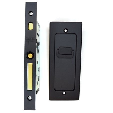 Emtek Flat Black Pocket 2115US19138 2115US19138
