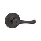 Kwikset 300DNL Maximum Series Dorian Privacy Door Leverset Venetian Bronze