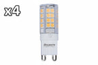 4 x Bulbrite 4.5W 120V T4 G9 LED Clear Bulb
