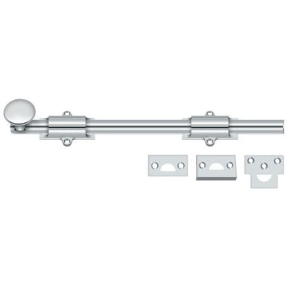 Deltana 12SB26 HD Solid Brass 12-Inch Surface Bolt