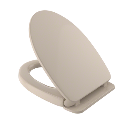 TOTO SoftClose Slow Close Elongated Toilet Seat and Lid, Bone - SS124#03
