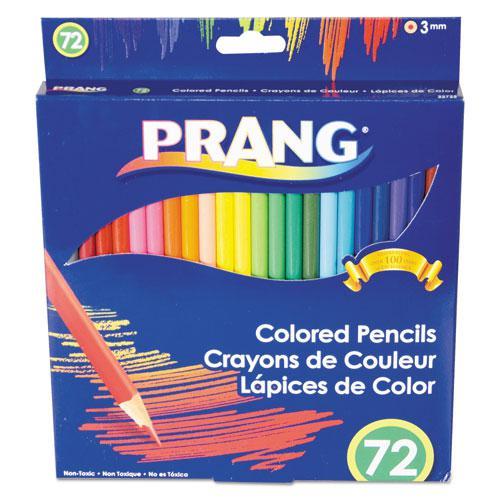 Prang Colored Short Pencil, Clear - Pack of 72