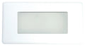 ELCO Lighting ELST11W Open Faceplate Step Light Cover White