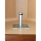 Rev-a-Shelf BM1-VL-04-52 Value Line 4" Tall Bottom Mount Hardware for Single Lazy Susan