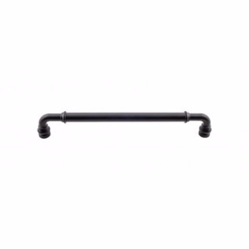 Top Knobs Brixton 12" CTC Cabinet Appliance Pull Flat Black TK889BLK