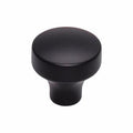 6 Top Knobs TK901 Kinney 1-1/4 Inch Mushroom Cabinet Knob Black - *Tools Hardware & Misc