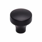 6 Top Knobs TK901 Kinney 1-1/4 Inch Mushroom Cabinet Knob Black - *Tools Hardware & Misc
