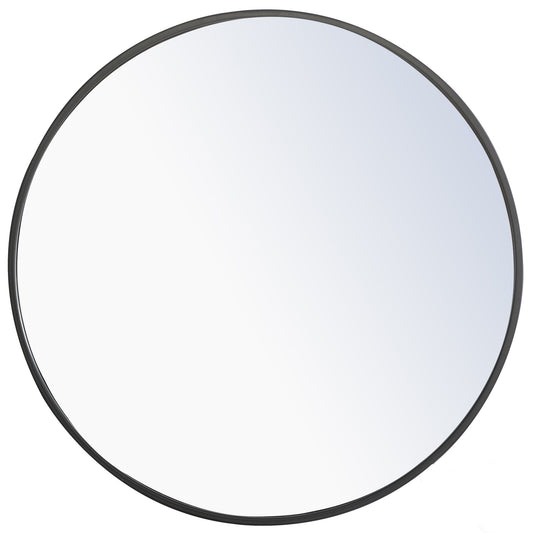 Elegant Lighting Eternity Round Wall Mirror - MR4031BK