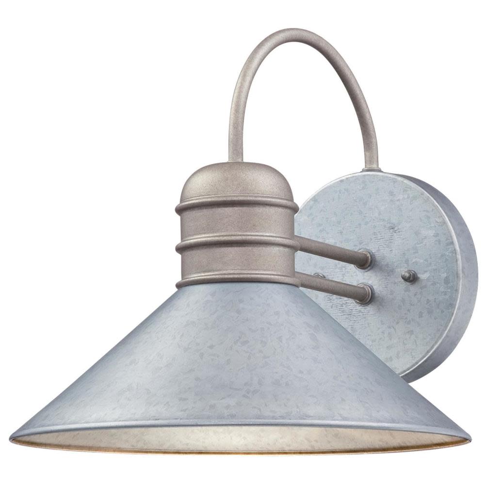 Westinghouse 6360900 Watts Creek One-Light Outdoor Wall Fixture Galvanized Steel Finish