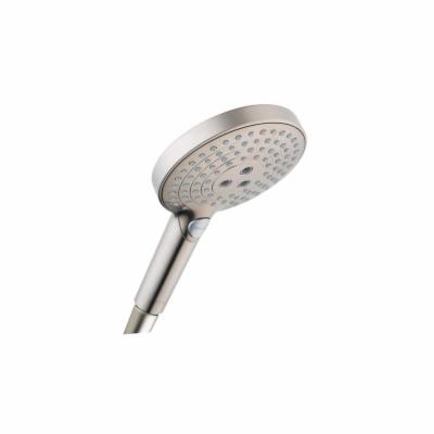 hansgrohe Raindance Select S Easy Install 5-inch Handheld Shower Head Modern 3 -Spray PowderRain, Rain, Whirl 26037821