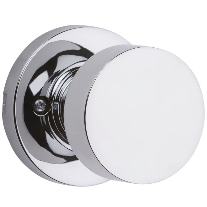 Kwikset Pismo Reversible One-Sided Dummy Door Knob - Polished Chrome - 788PSKRDT-26